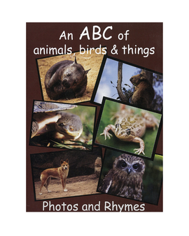 An ABC of animals, birds & things